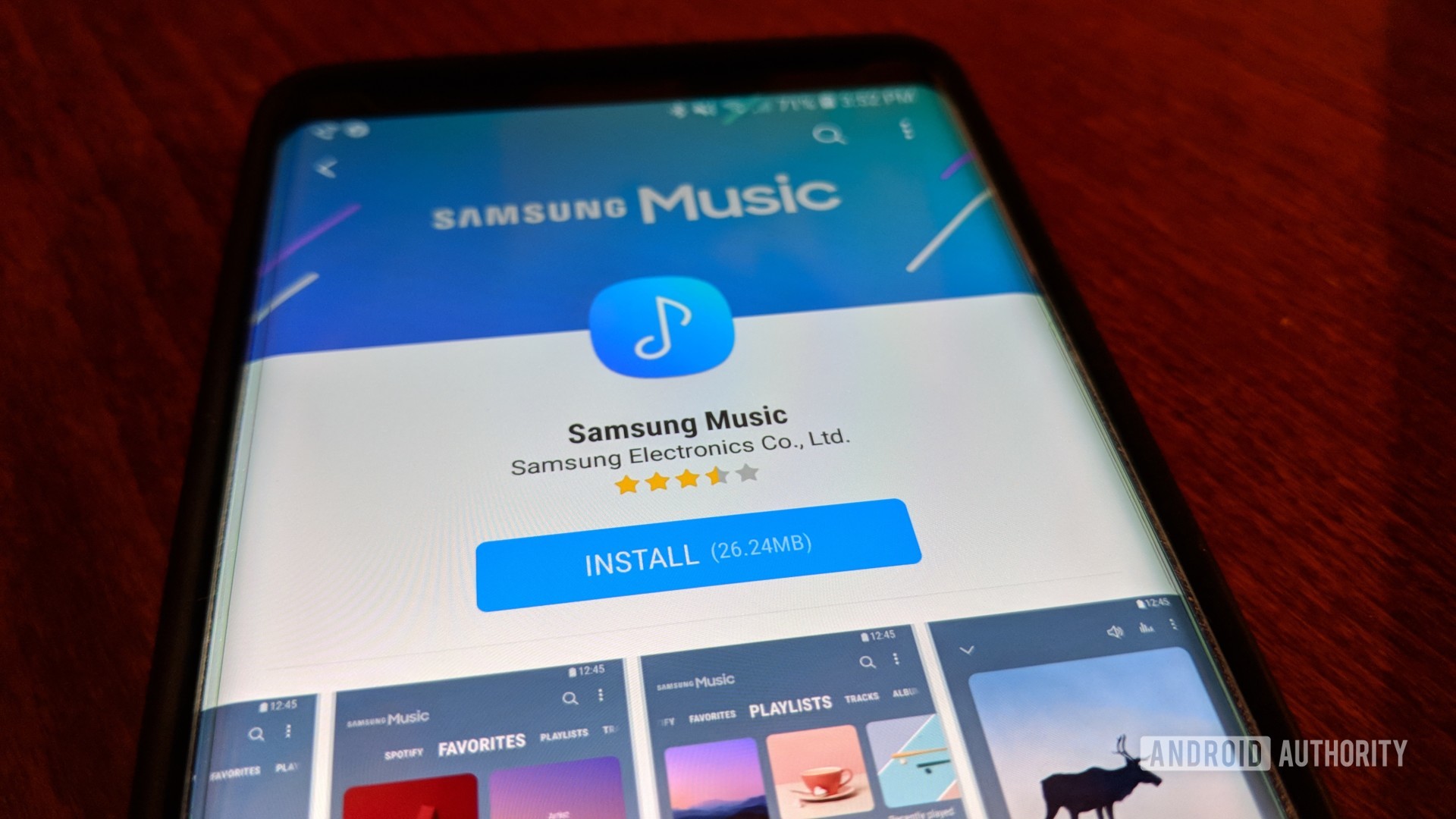 Samsung Galaxy Apps Spotify