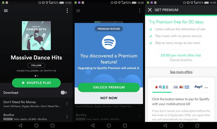 How to use spotify offline with premium